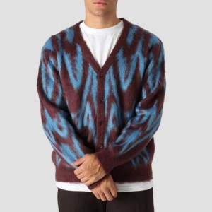 Pulover cardigan de înaltă calitate, modelat de înaltă calitate Jacquard Design Men \\\\