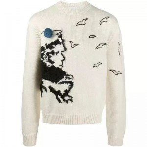 Custom Fabricare de iarnă Casual Casual, pulovere Jacquard pentru om